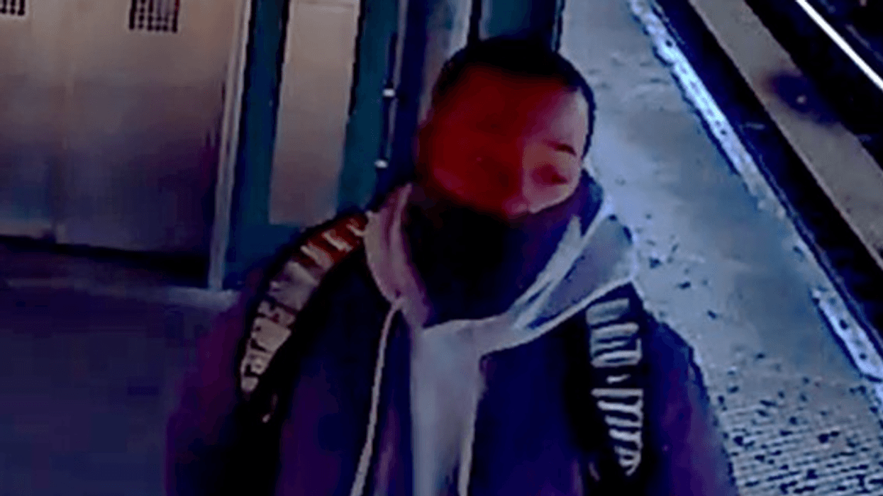 Security cameras captured images of the suspect.