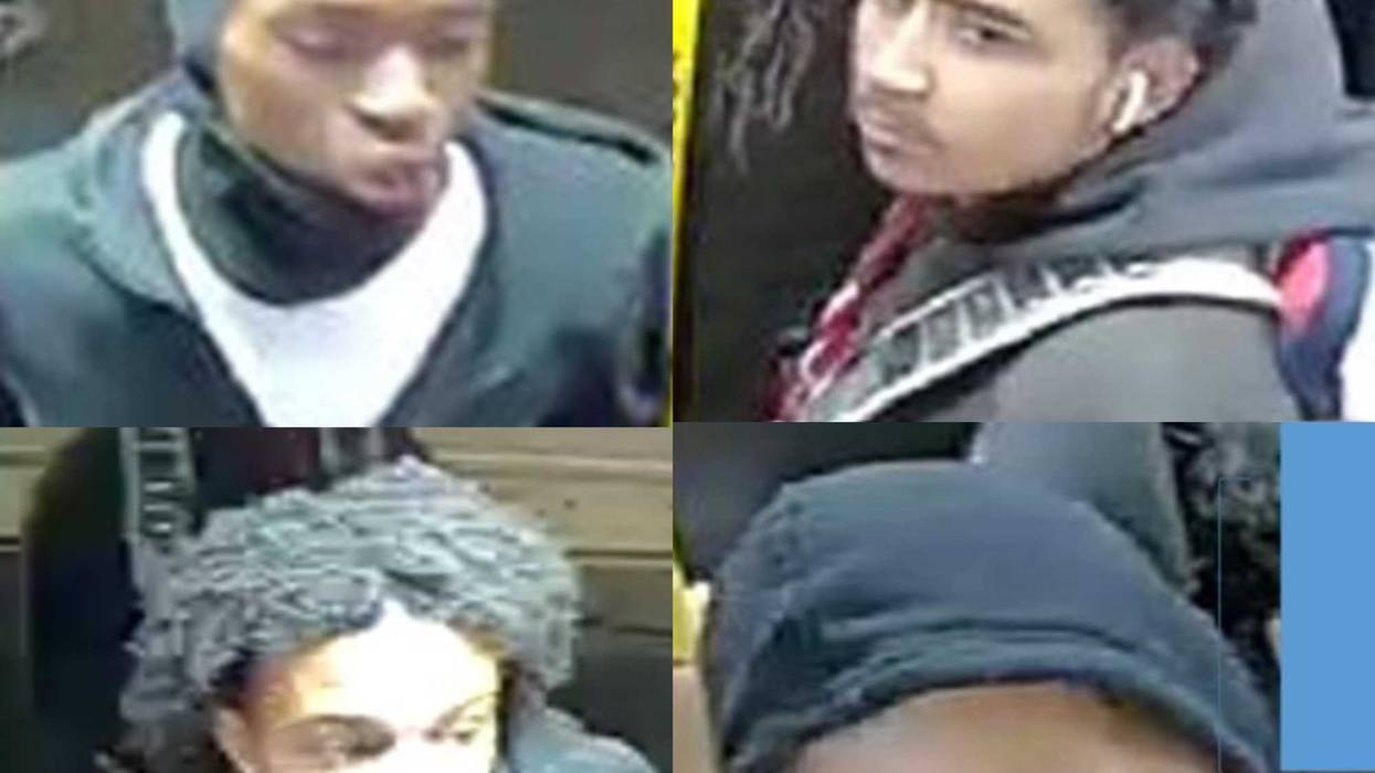 Security cameras captured images of the suspects.