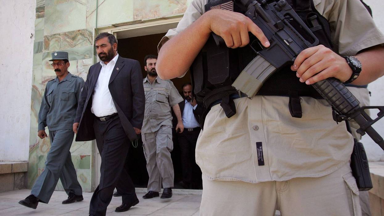 Security contractors in Afghanistan