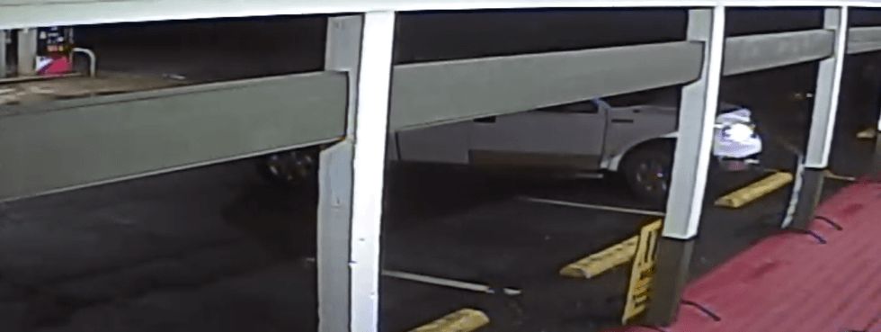 Security footage shot of suspect