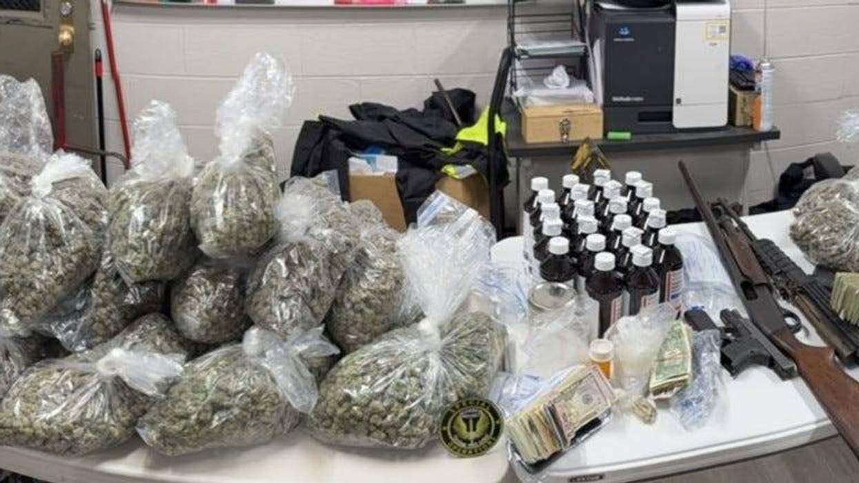 Seized items in Jan 16th bust