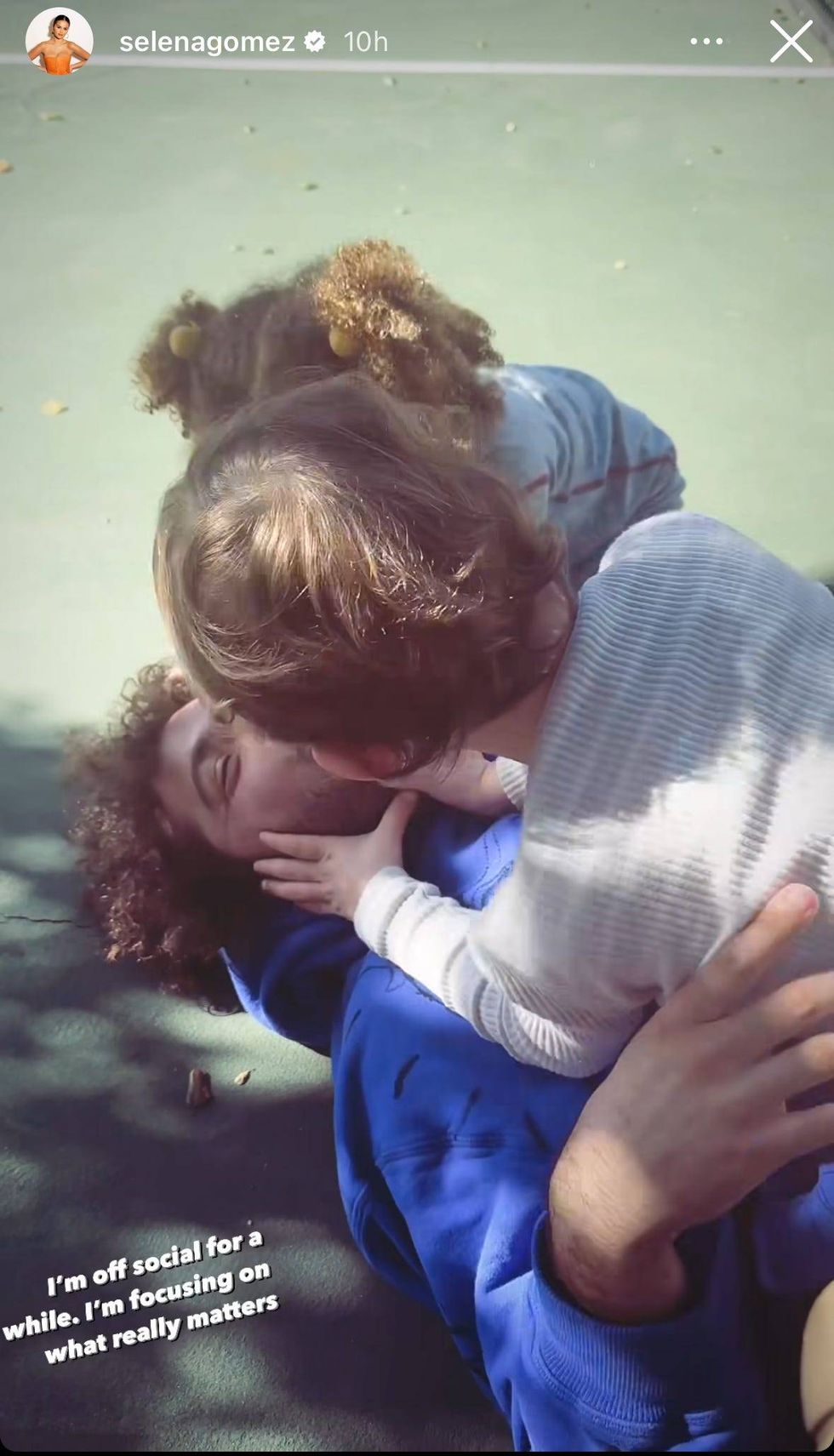 Selena Gomez IG story