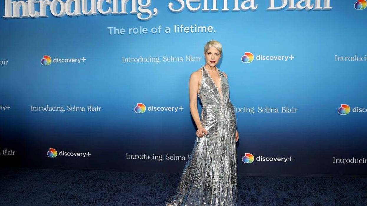 Selma Blair attends a special screening of Discovery+'s "Introducing, Selma Blair" at Directors Guild of America on October 14, 2021 in Los Angeles, California