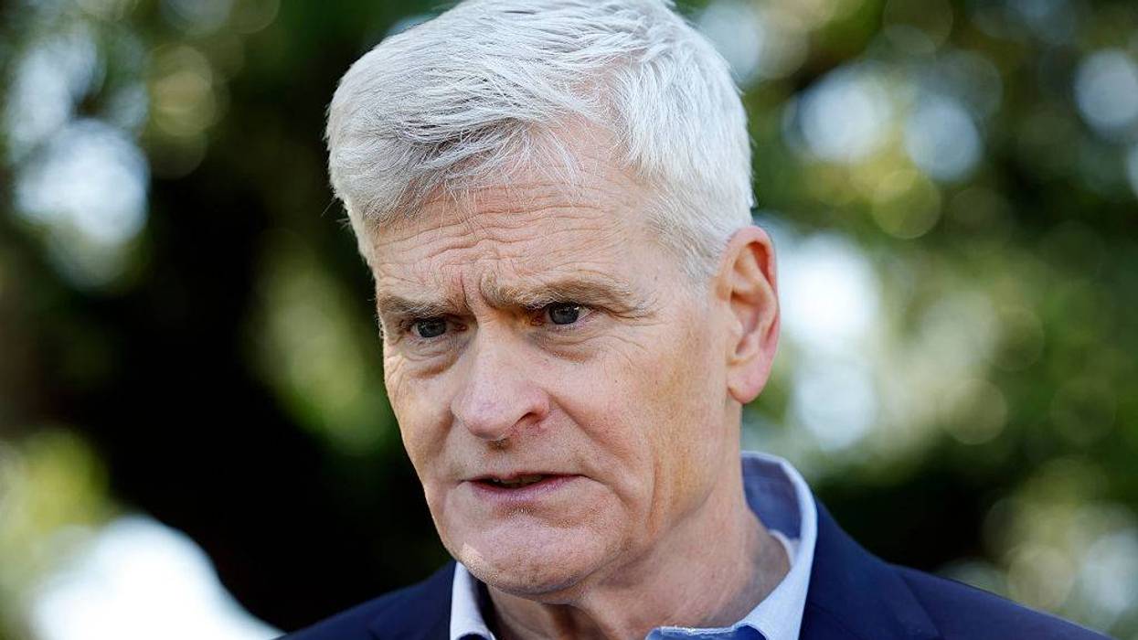 Sen. Cassidy Casts His Vote During Early Voting In The Louisiana Republican Primary