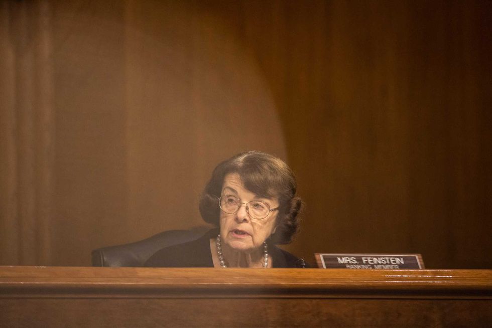 Sen. Dianne Feinstein, (D-CA) speaks during the "Oversight of the Crossfire Hurricane Investigation: Day 4" in the Dirksen Senate Office Building on November 10, 2020 in Washington, DC.