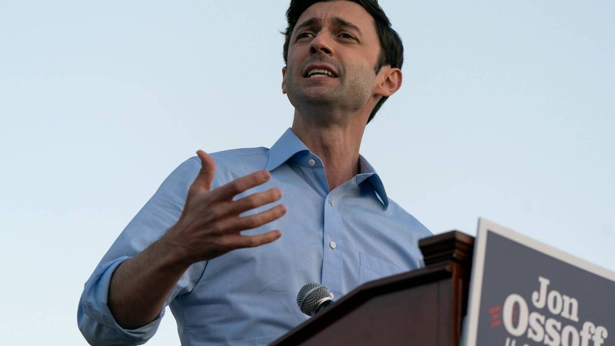 Sen. Jon Ossoff says his Right to Vote Act would allow citizens to sue if they feel their right to vote is being diminished.