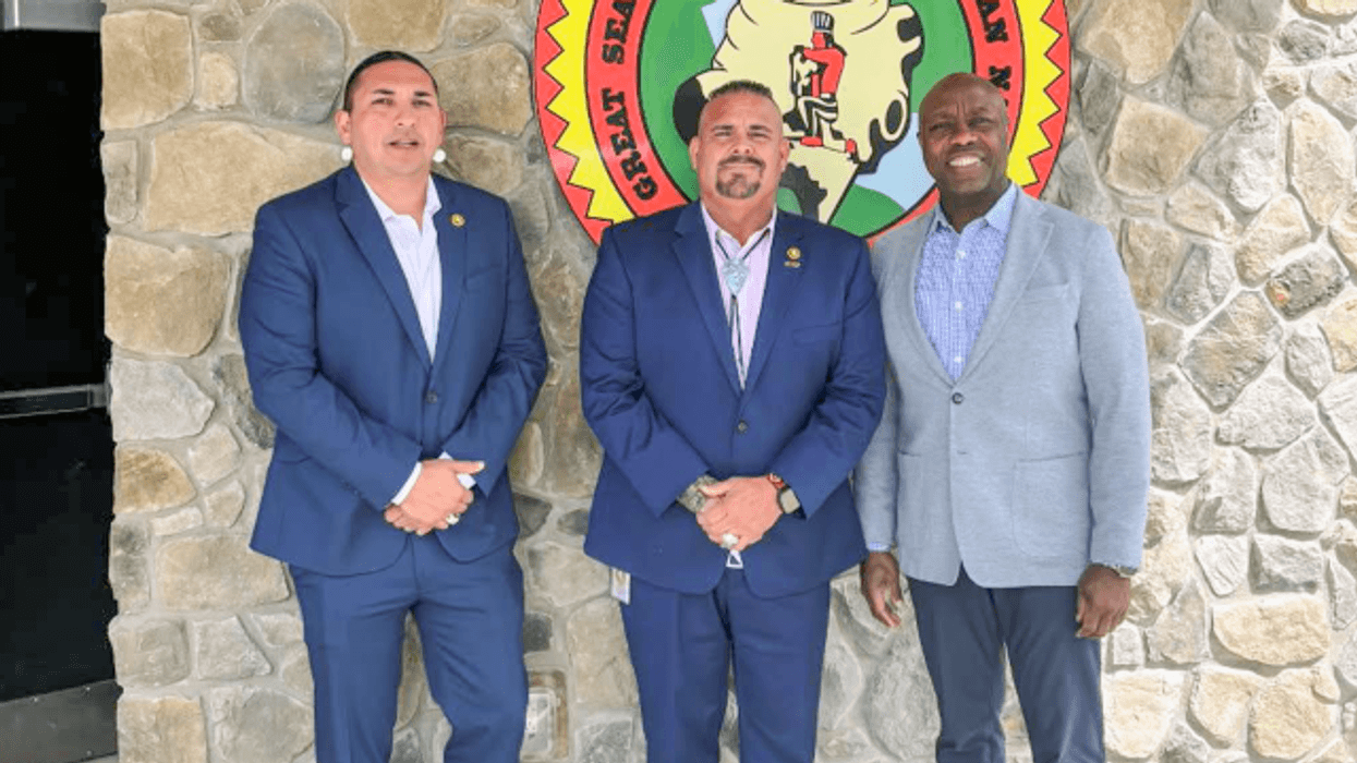 Sen. Tim Scott visits the Catawba Nation