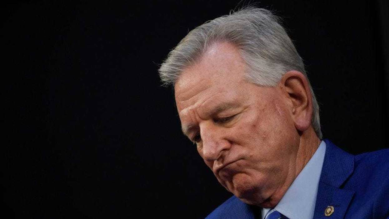 Sen. Tommy Tuberville (R-AL) attends a Senate Committee on Health, Education, Labor and Pensions hearing about the federal response to monkeypox, on Capitol Hill September 14, 2022 in Washington, DC.