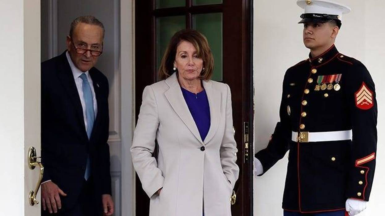 Senate Minority Leader Chuck Schumer, and Speaker of the House Nancy Pelosi