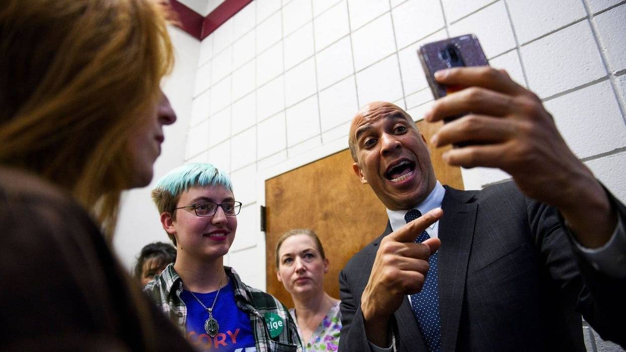 Senator Cory Booker in Simpsonville SC