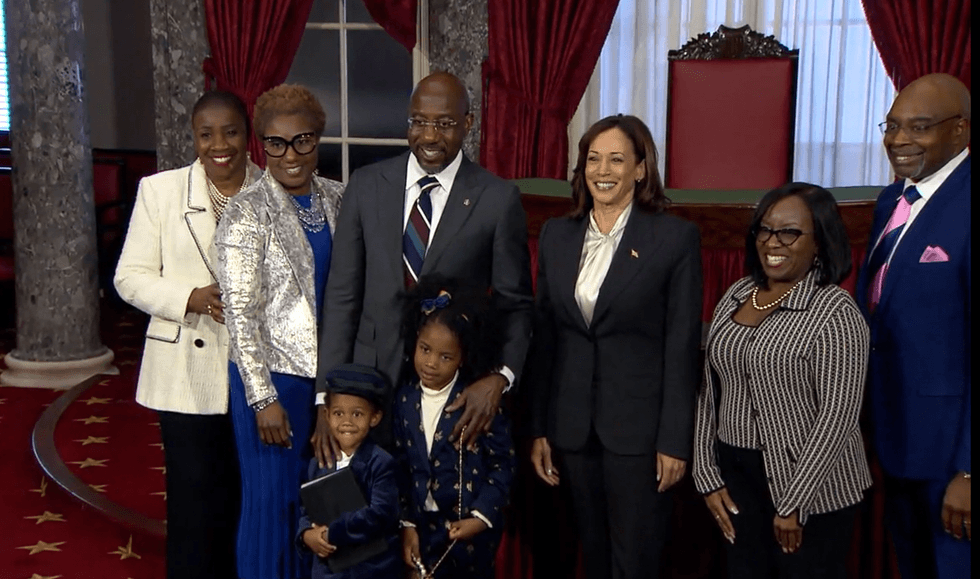 Senator Raphael Warnock, U.S. Senate, Kamala Harris