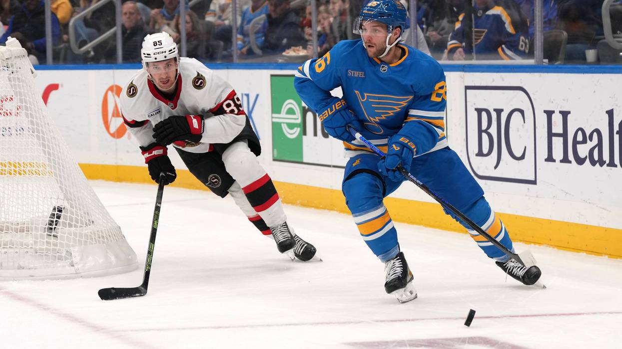 Senators Blues Hockey