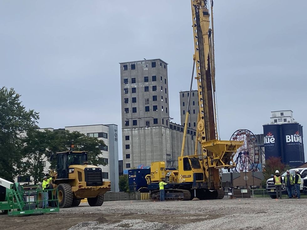 Seneca One Stop construction site