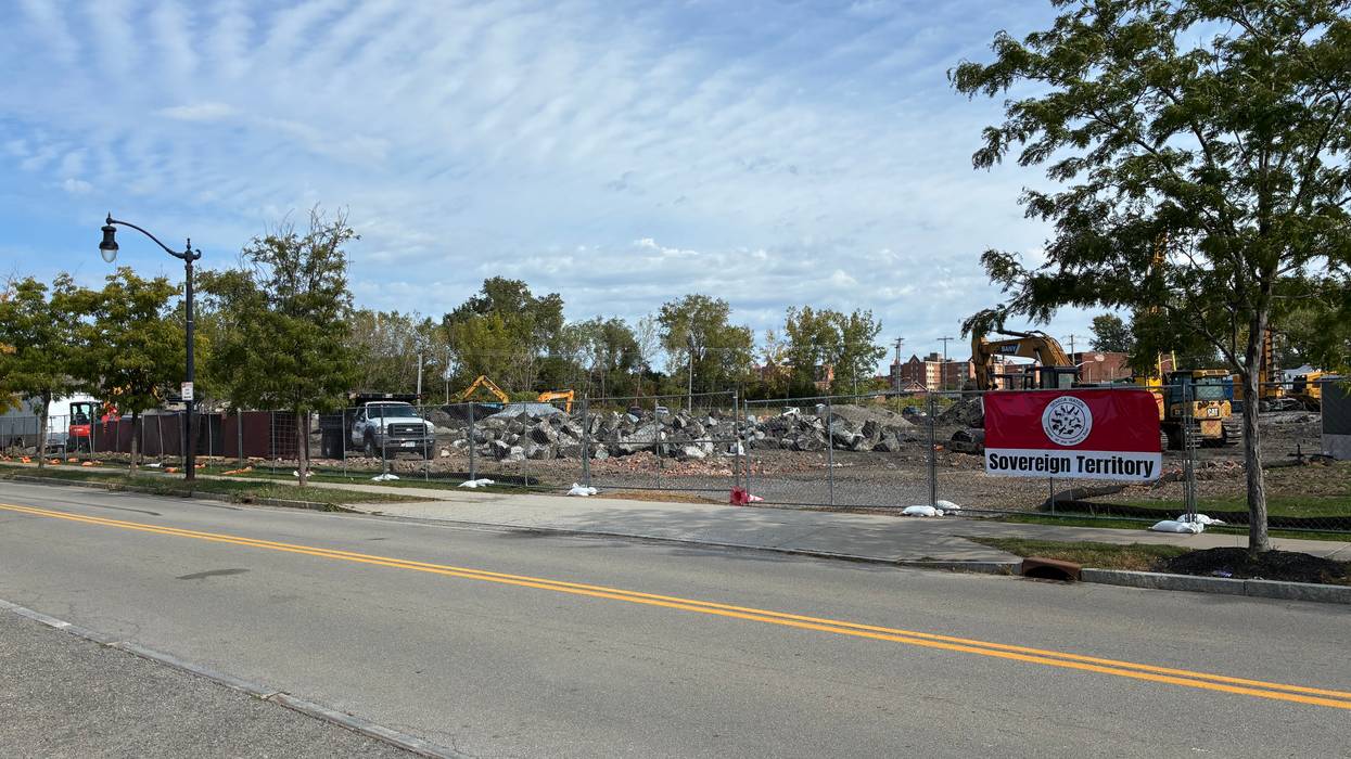 Seneca One Stop construction site