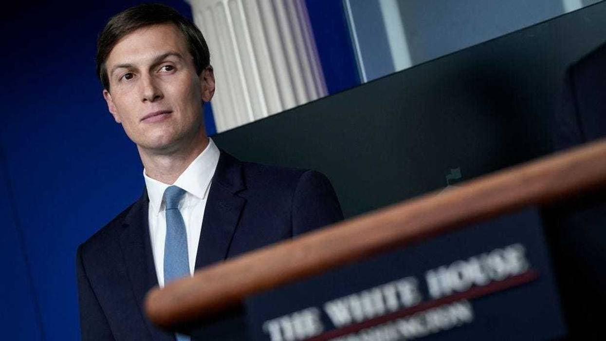 Senior Advisor to the President Jared Kushner participates in a press briefing at the White House on September 4, 2020 in Washington, DC.