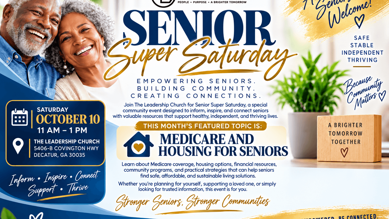 Senior events in Atlanta