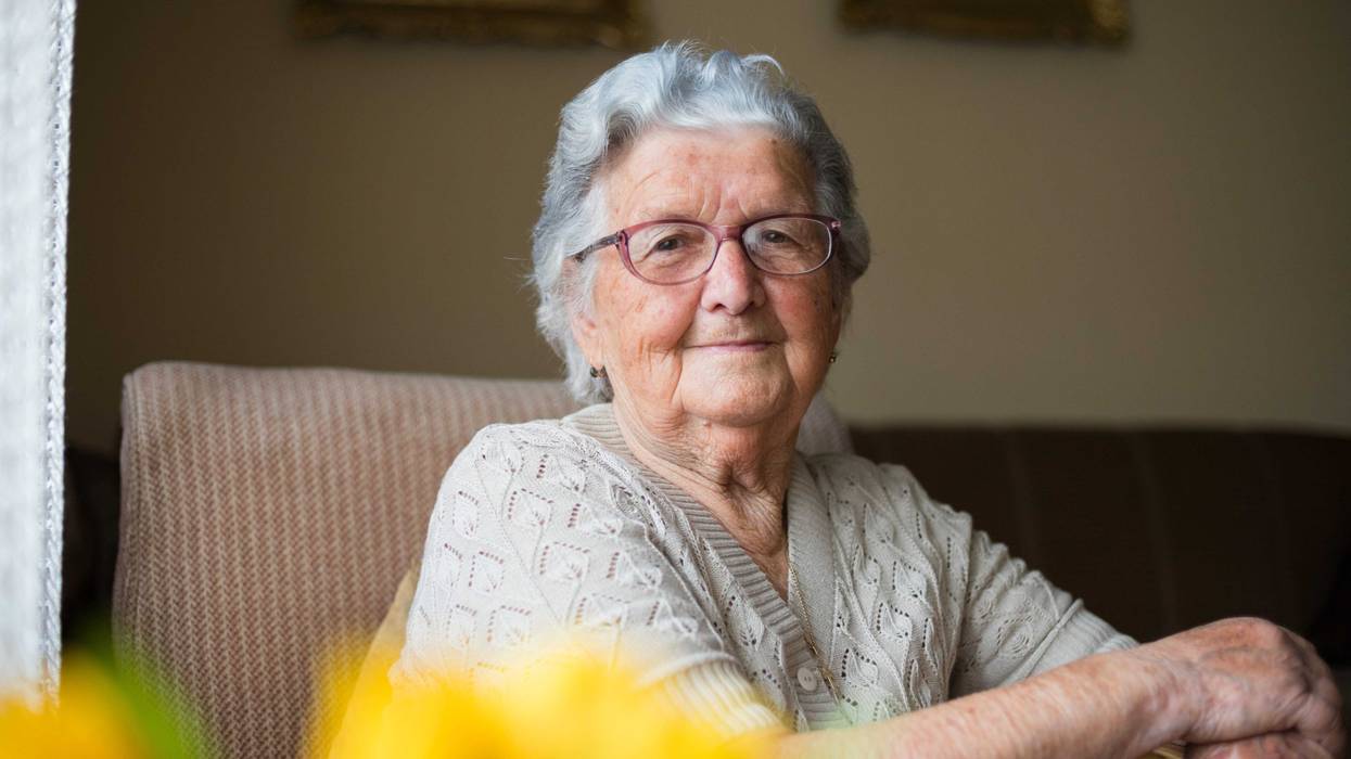 Senior Smiling
