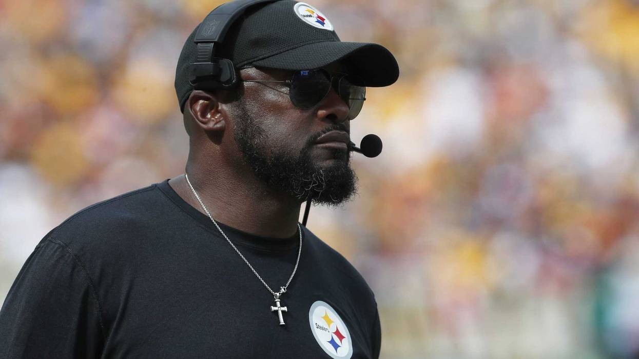 Sep 10, 2023; Pittsburgh, Pennsylvania, USA; Pittsburgh Steelers head coach Mike Tomlin looks on against the San Francisco 49ers during the fourth quarter at Acrisure Stadium. San Francisco won 30-7. Mandatory Credit: Charles LeClaire-USA TODAY Sports