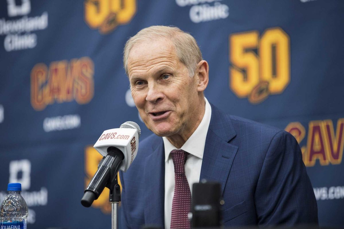Sep 30, 2019; Independence, OH, USA; Cleveland Cavaliers head coach John Beilein talks with the media during media day at Cleveland Clinic Courts. Mandatory Credit: Ken Blaze-USA TODAY Sports