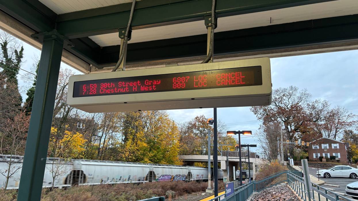 SEPTA canceled 22 trains along three Regional Rail lines on Monday, some during the busy morning rush, due to the ongoing safety inspections of its Silverliner IV cars.