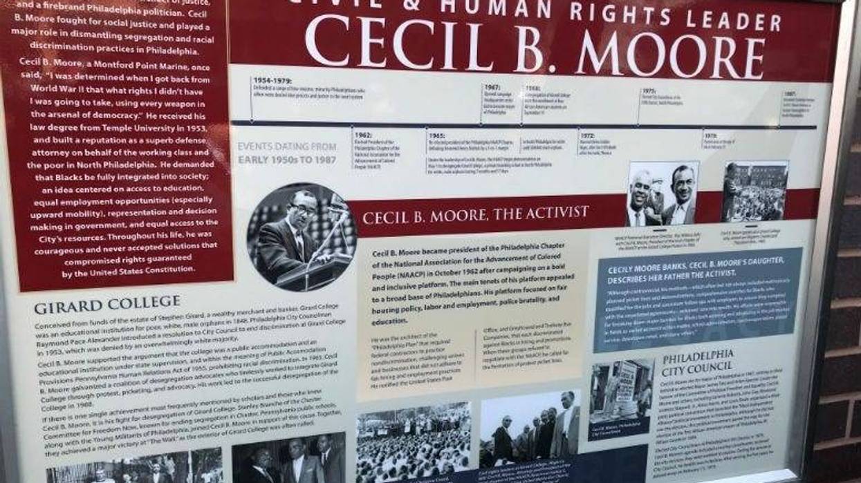 SEPTA, elected officials and community activists gathered at the corner of North Broad and Cecil B. Moore Avenue Tuesday to celebrate the fearless civil rights activist, and there are plans to ensure no one forgets Cecil Moore.