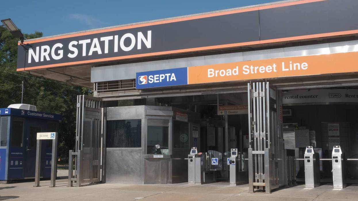 SEPTA's NRG Station at the South Philadelphia Sports Complex.