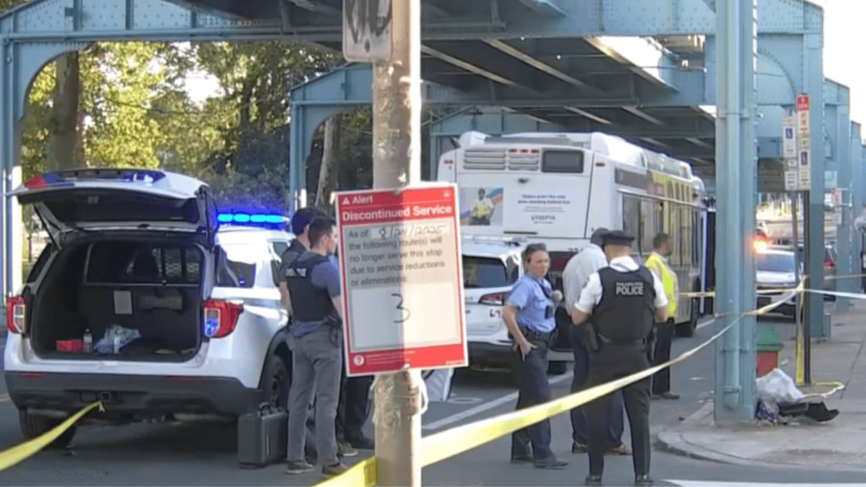 SEPTA shooting scene