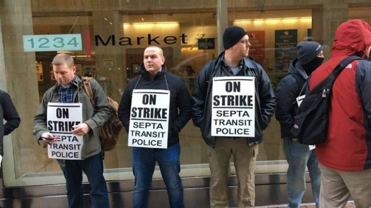 SEPTA transit police union have called a strike.