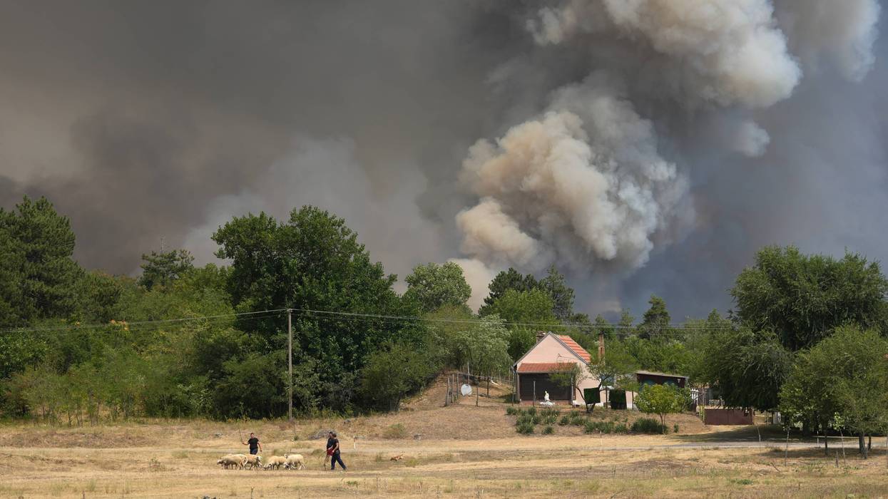 Serbia Extreme Weather Wildfires