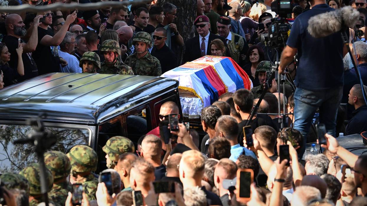 SERBIA-MLADIC-FUNERAL