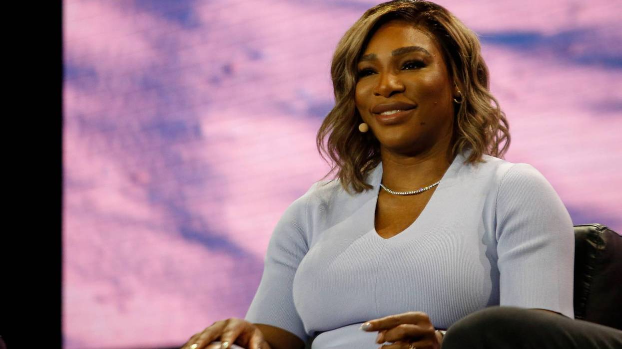 Serena Williams, professional tennis player, and businesswoman, speaks during the Bitcoin 2022 Conference at the Miami Beach Convention Center on April 7, 2022 in Miami, Florida.