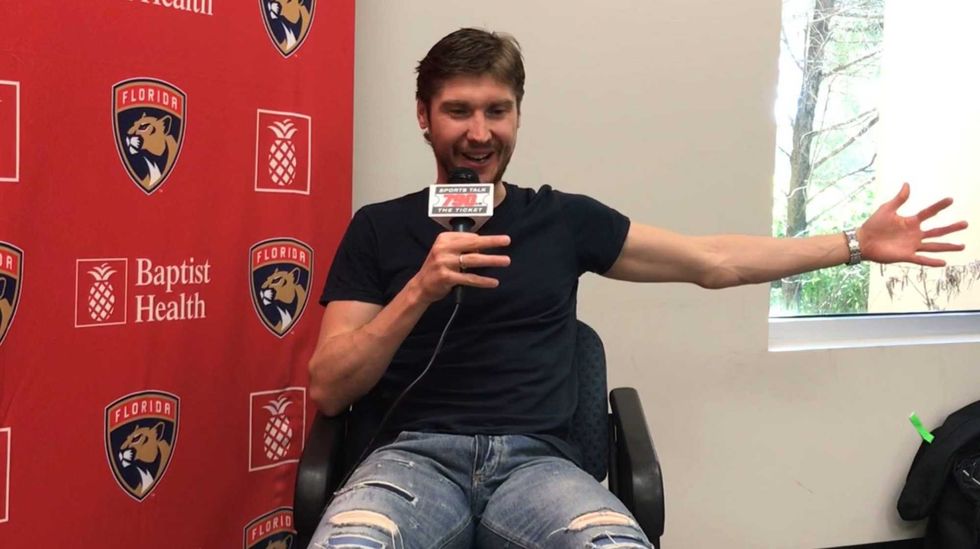 Sergei Bobrovsky interviewed by 790 The Ticket