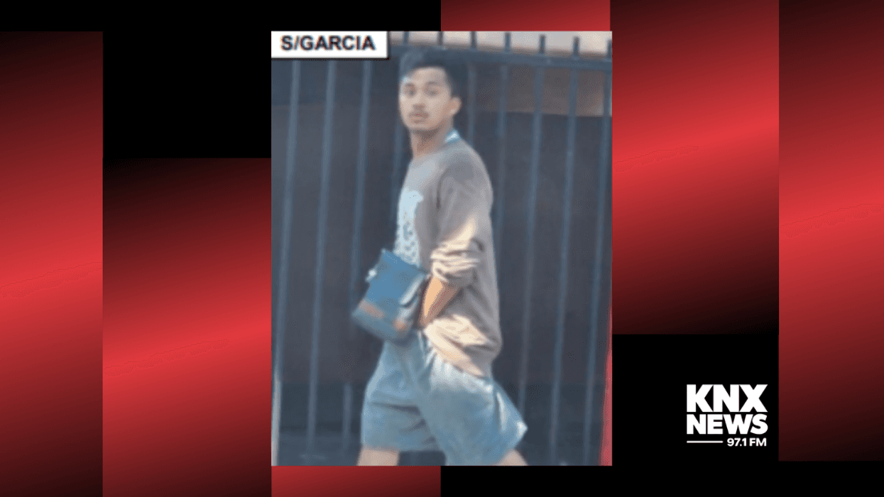 Sergio Andrew Garcia, 21, allegedly assaulted the woman on Saturday at about 6 a.m. in the 1000 block of Fraser Avenue, according to the Los Angeles County Sheriff's Department.