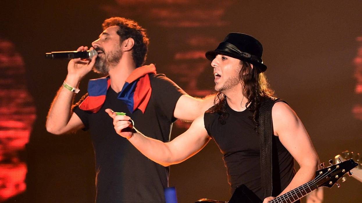 Serj Tankian and Daron Malakian of System of a Down