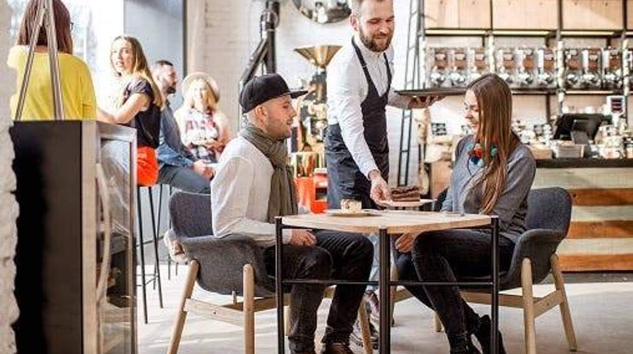 Server waiting on a couple