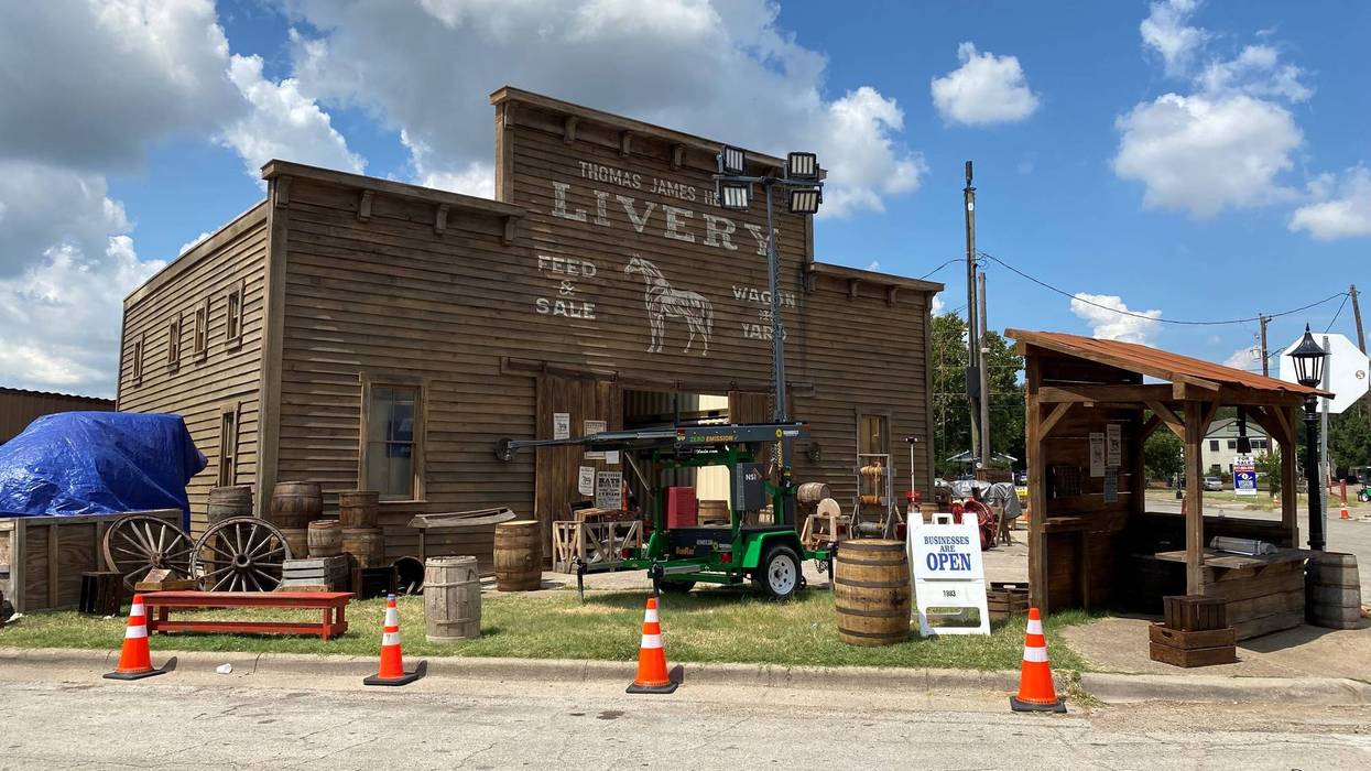 Set construction underway in Fort Worth for Yellowstone prequel