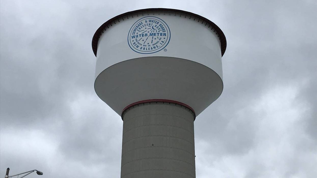 Sewerage & Water Board water tower