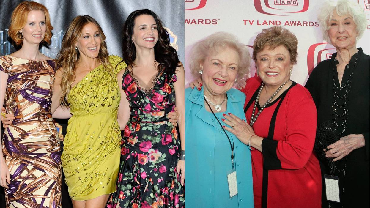 Sex and the City/The Golden Girls cast