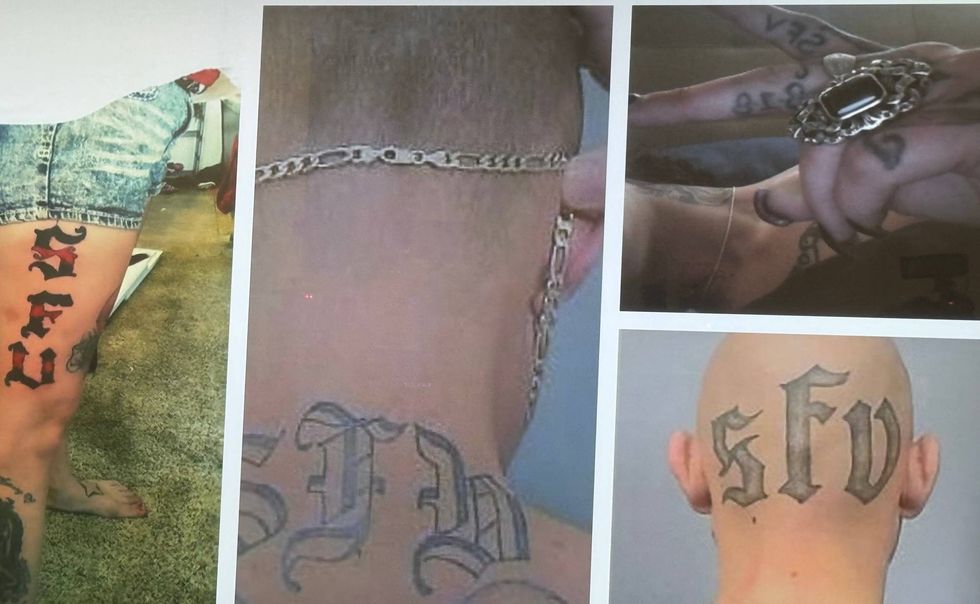 SFV gang tattoos