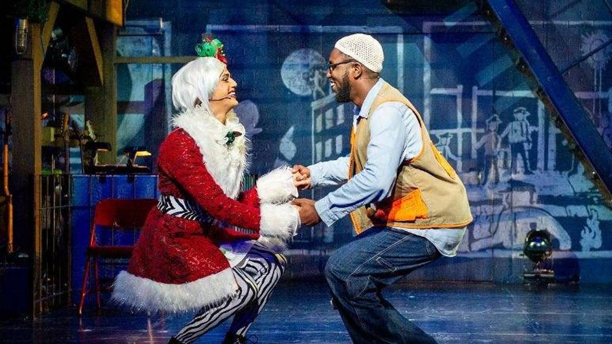 Shafiq Hicks plays Tom Collins in "Rent."