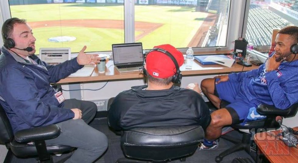 Shan & RJ at Rangers Spring Training 7