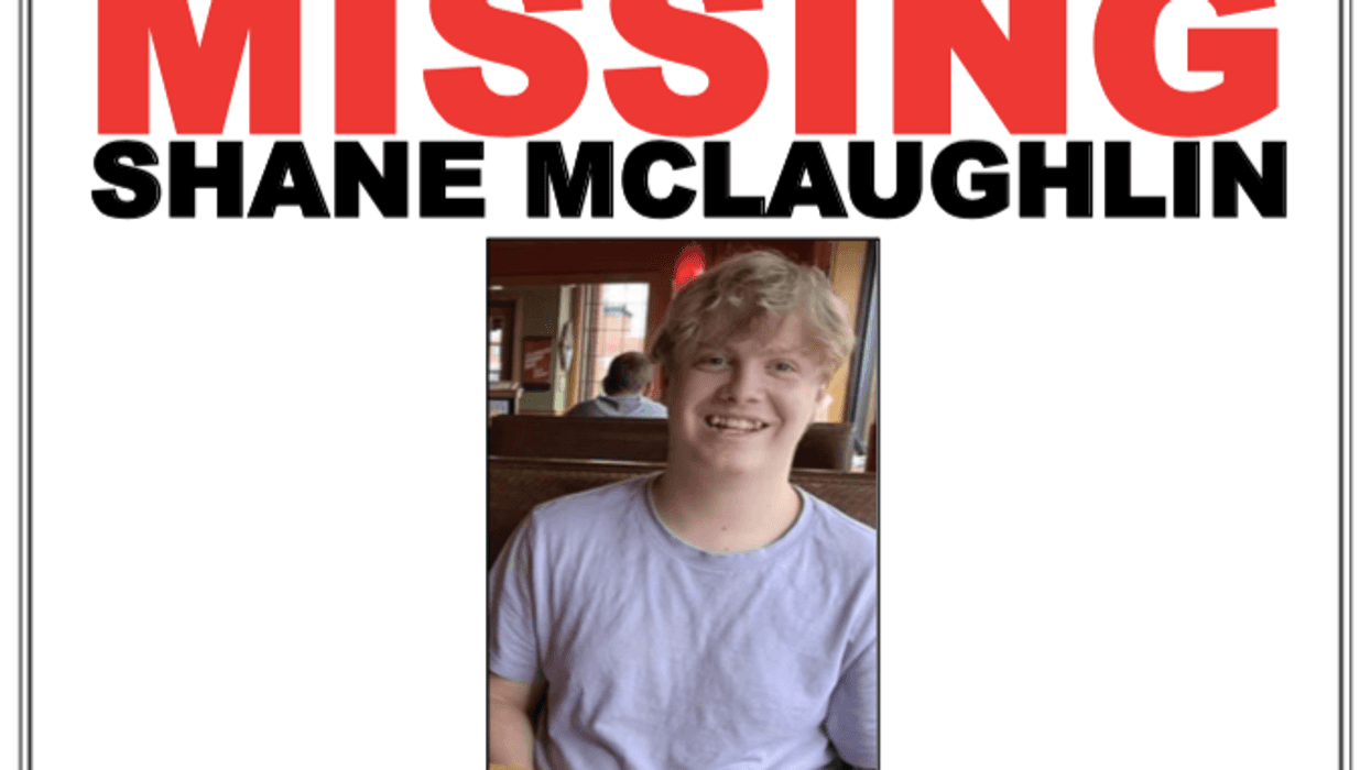 Shane McLaughlin missing poster