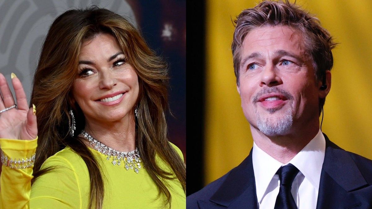 Shania Twain, Brad Pitt
