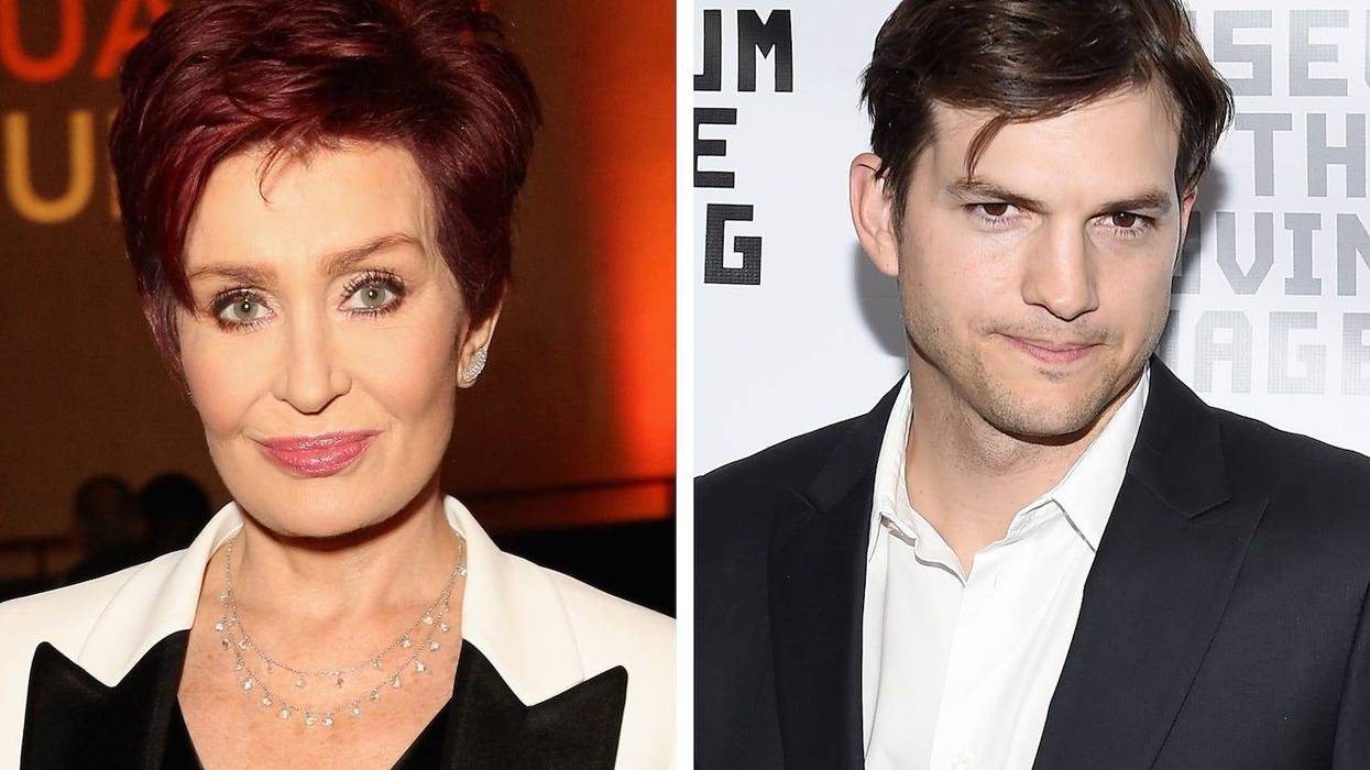 Sharon Osbourne, Ashton Kutcher