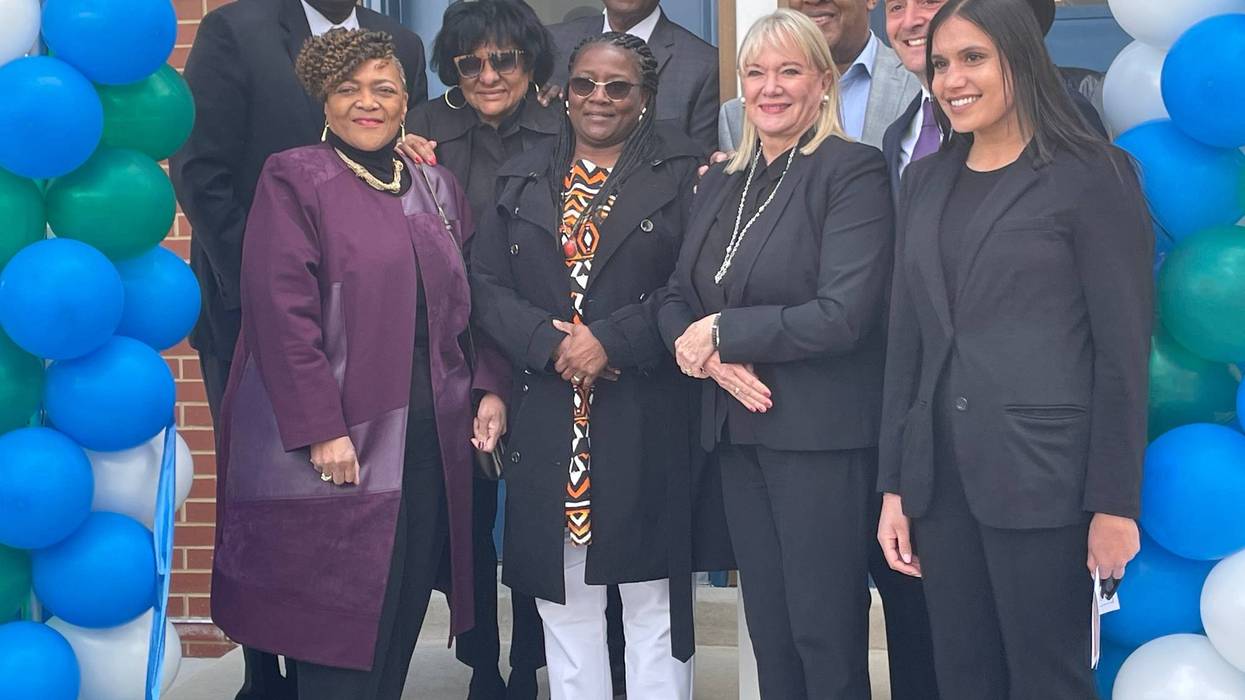 Sharswood in North Philadelphia took another step forward with the unveiling of another set of affordable-housing units.