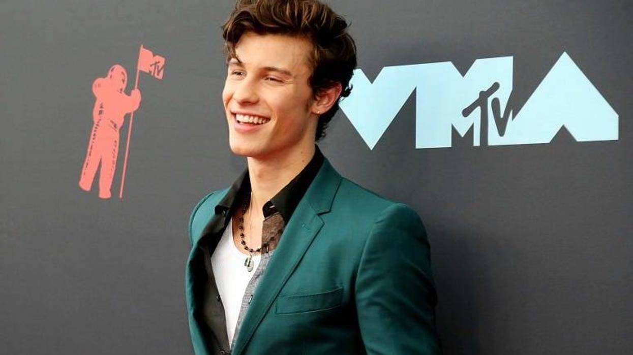 Shawn Mendes attends the 2019 MTV Video Music Awards at Prudential Center on August 26, 2019