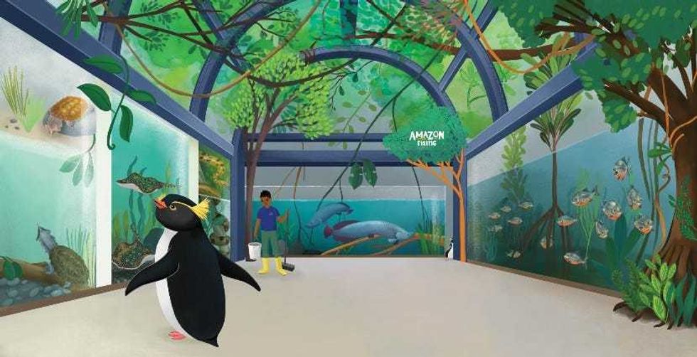 Shedd Aquarium, in partnership with Tommy Nelson, announced Thursday a new picture book, "Edward and Annie: A Penguin Adventure," that illustrates the penguin field trips that went viral as the COVID-19 pandemic first emerged.