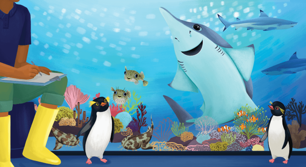 Shedd Aquarium, in partnership with Tommy Nelson, announced Thursday a new picture book, "Edward and Annie: A Penguin Adventure," that illustrates the penguin field trips that went viral as the COVID-19 pandemic first emerged.