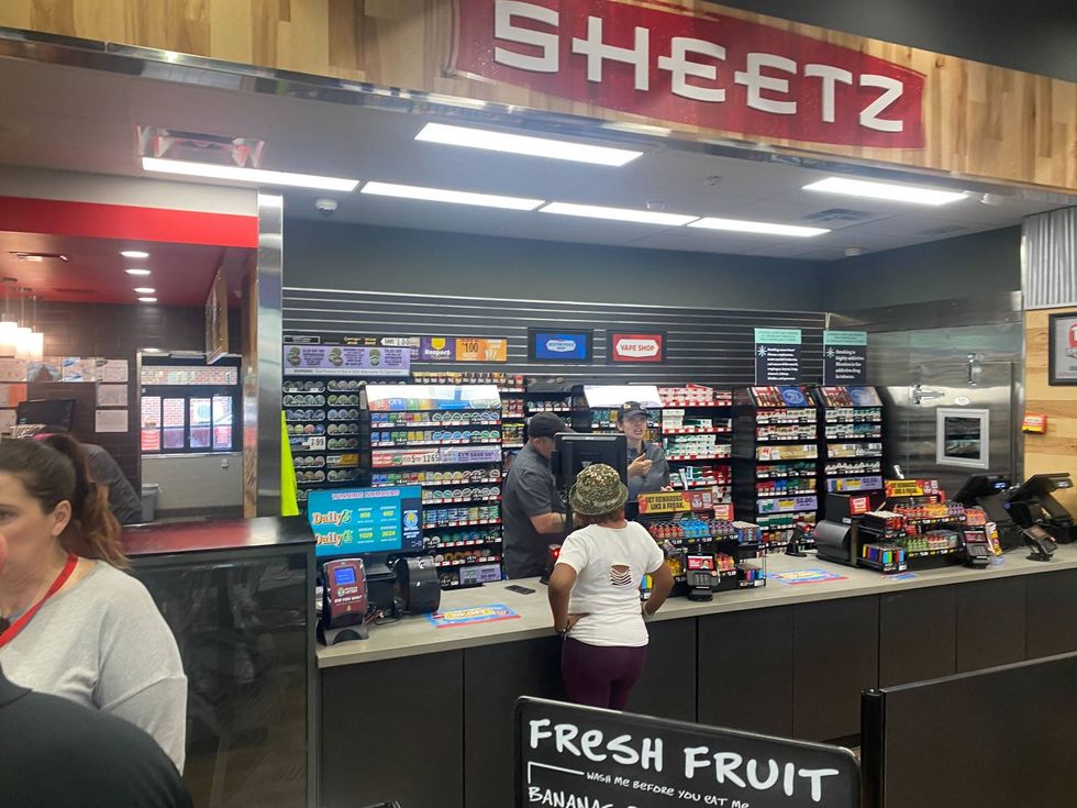 Sheetz counter