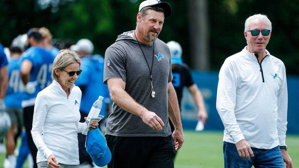 Sheila Ford Hamp, Dan Campbell, Rod Wood